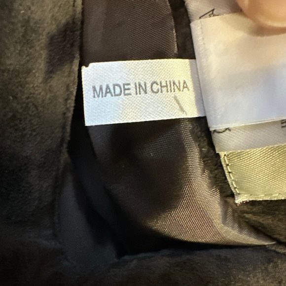 Boho Chic Suede Skirt Skotts Brown Size 8 Washable Midi Western Cowgirl 90s - Picture 5 of 10